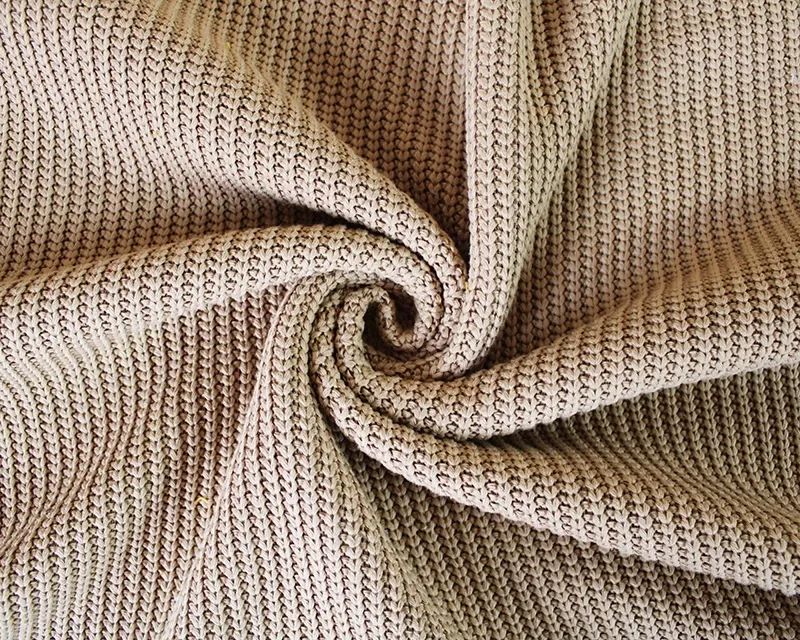 CHUNKY CABLE JUMPER KNIT FABRIC PER METRE