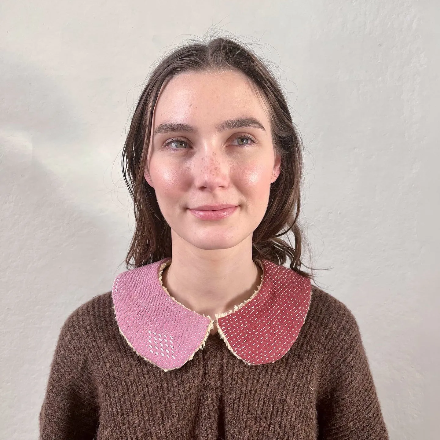 Indigo Spirals Bonus Collar 013