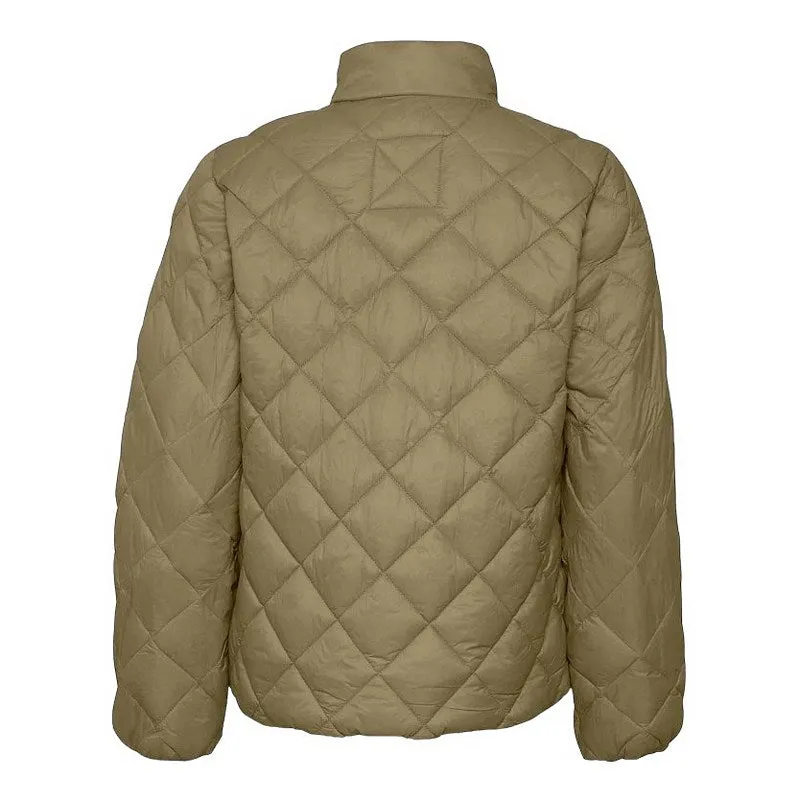 Olia Short Down Jacket Dusky Green