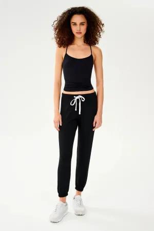 Splits59 Sonja Fleece Jogger in Black