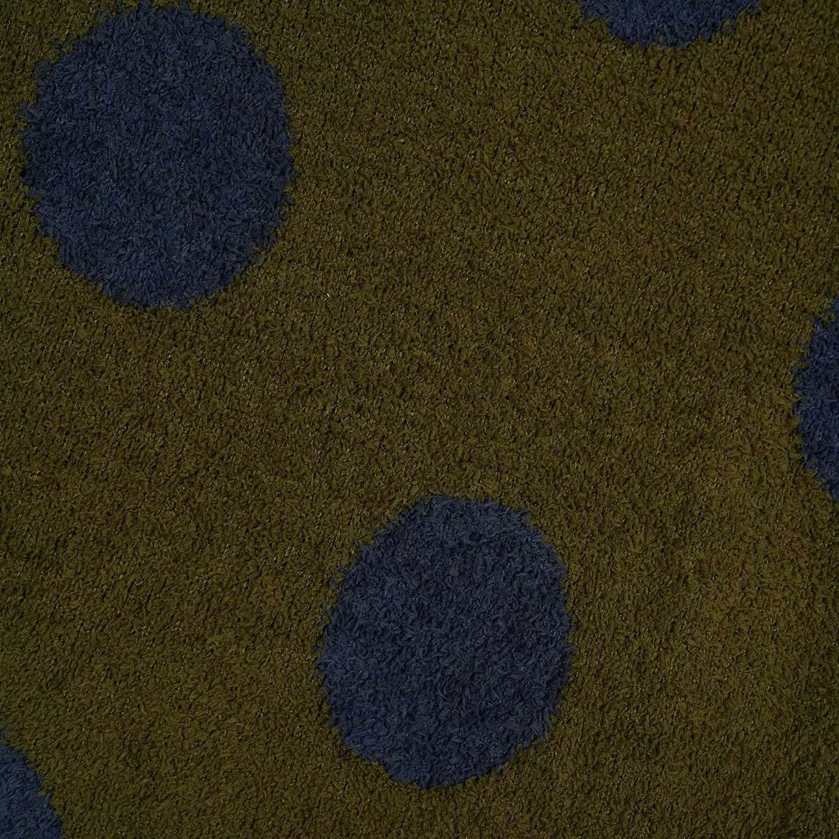 TEDDY FUR DOT KNIT SWEATER VEST